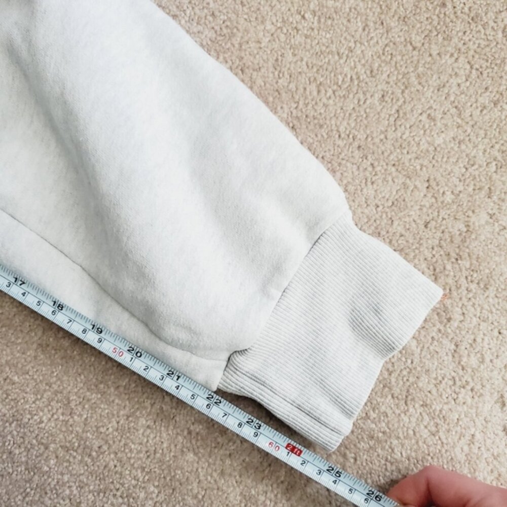 Aritzia Tna Cozy AF Light Grey Tapered Cotton Lounge Sweatpants M - Picture 7 of 8